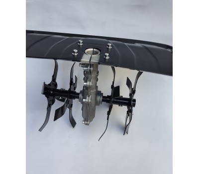 Насадка на мотокосу культиватор 28мм 9шл.с защитой на подшипниках WINZOR