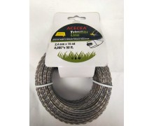 Леска 2.4 мм Trimer Line (квадрат плетеный армированная) 15 м Леска 2.4 мм Trimer Line (квадрат плетеный армированная) 15 м