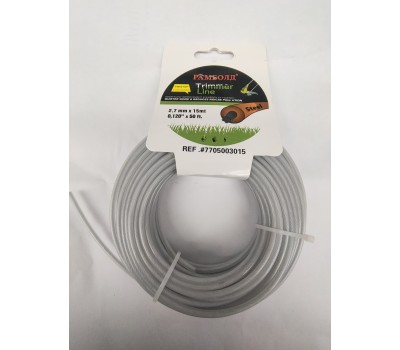 Леска 2.7 мм Trimer Line металл трос 15 м