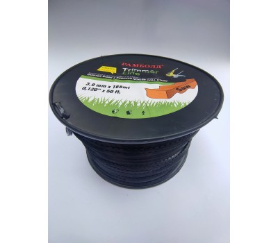 Леска Trimer Line 3,0 мм, Аллигатор,168 м