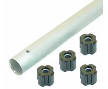 Труба для мотокоси d=26 мм (з втулками)