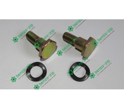 Болт сцепления + шайбы (пара)