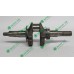 Коленвал м/б 168F/170F(6,5/7Hp)(под шлицы, Ø20mm) (c шестернями)