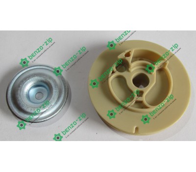 Шкив стартера (храповик) бензогенератора ET-950 (D-86,5mm, d-14,5mm)