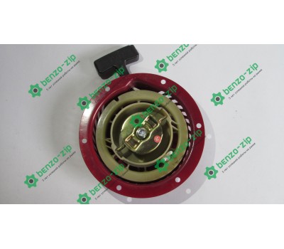 Стартер ручной (в сборе) м/б, бензогенератора 168F/170F (6,5/7Hp, D-150mm) (металлический)