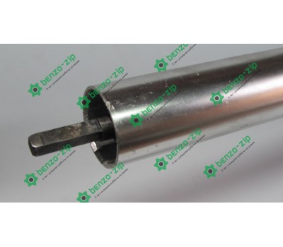 Ведучий вал 26 мм (жорсткий привід) на квадрат для мотокоси в зборі