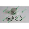 Поршень у зборі для бензопили Husqvarna 372 (d=50мм),H=42мм,dпальця=12мм