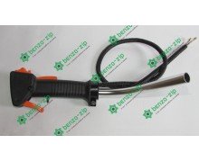 Ручка газу для мотокоси (вузька, широка)