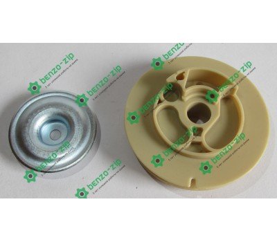 Шків стартера (хроповик) бензогенератора ET-950 (D-86,5mm, d-14,5mm)