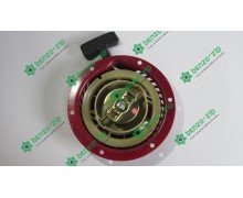 Стартер ручний (у зборі) м/б, бензогенератора 168F/170F (6,5/7Hp, D-150mm) (металевий)