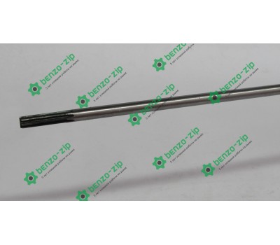 Ведучий вал (жорсткий привід) d-7 мм на 7 шліць для мотокоси.