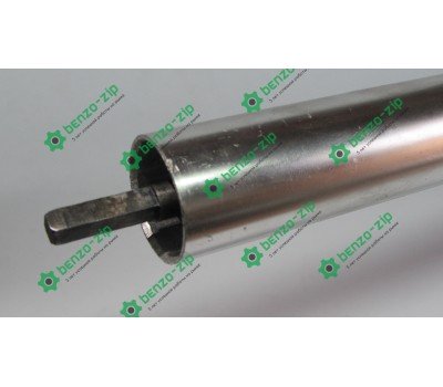 Ведущий вал 26 мм (жесткий привод) на квадрат для мотокосы в сборе