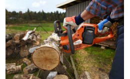 Як працювати бензопилою