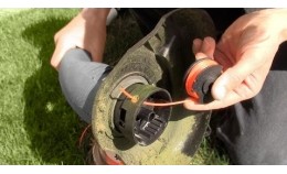 Як зняти котушку з тримера