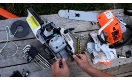 Заміна масляного насоса на бензопилу