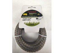 Леска 2.4 мм Trimer Line (квадрат плетеный армированная) 15 м