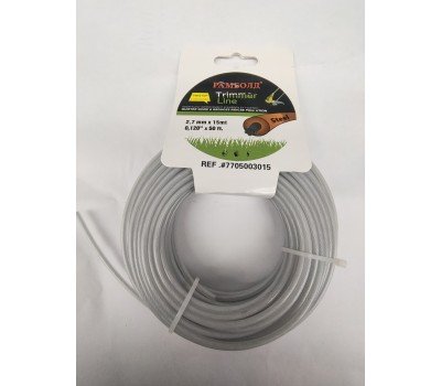 Леска 2.7 мм Trimer Line металл трос 15 м