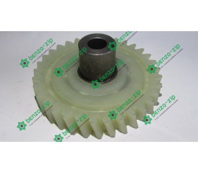 Шестерня ведомая привода электропилы Vorskla (d-10mm, D-74мм 33 шлицов с левым наклоном,h=19mm)