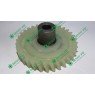 Шестерня ведомая привода электропилы Vorskla (d-10mm, D-74мм 33 шлицов с левым наклоном,h=19mm)
