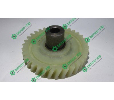 Шестерня ведома приводу електропили Vorskla (d-10mm, D-74мм 33 шліців з правим нахилом, h=19mm)