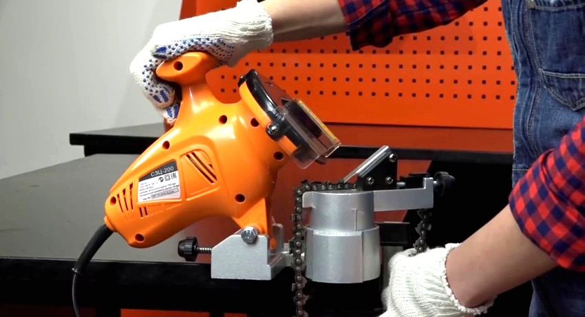  Як наточити ланцюг бензопили на верстаті