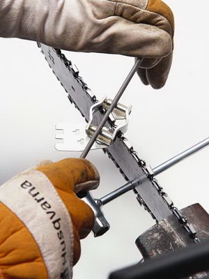 Як точити ланцюг бензопили