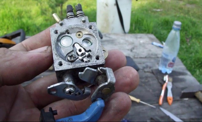 Как отрегулировать карбюратор на бензопиле